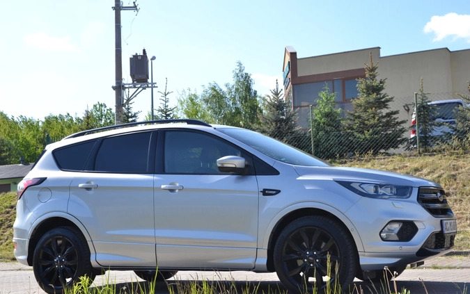 Ford Kuga cena 77900 przebieg: 218584, rok produkcji 2018 z Iława małe 742